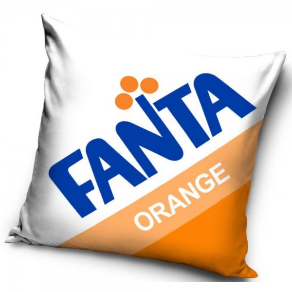 Fanta Kissenbezug 40 cm x 40 cm Kultgetränk